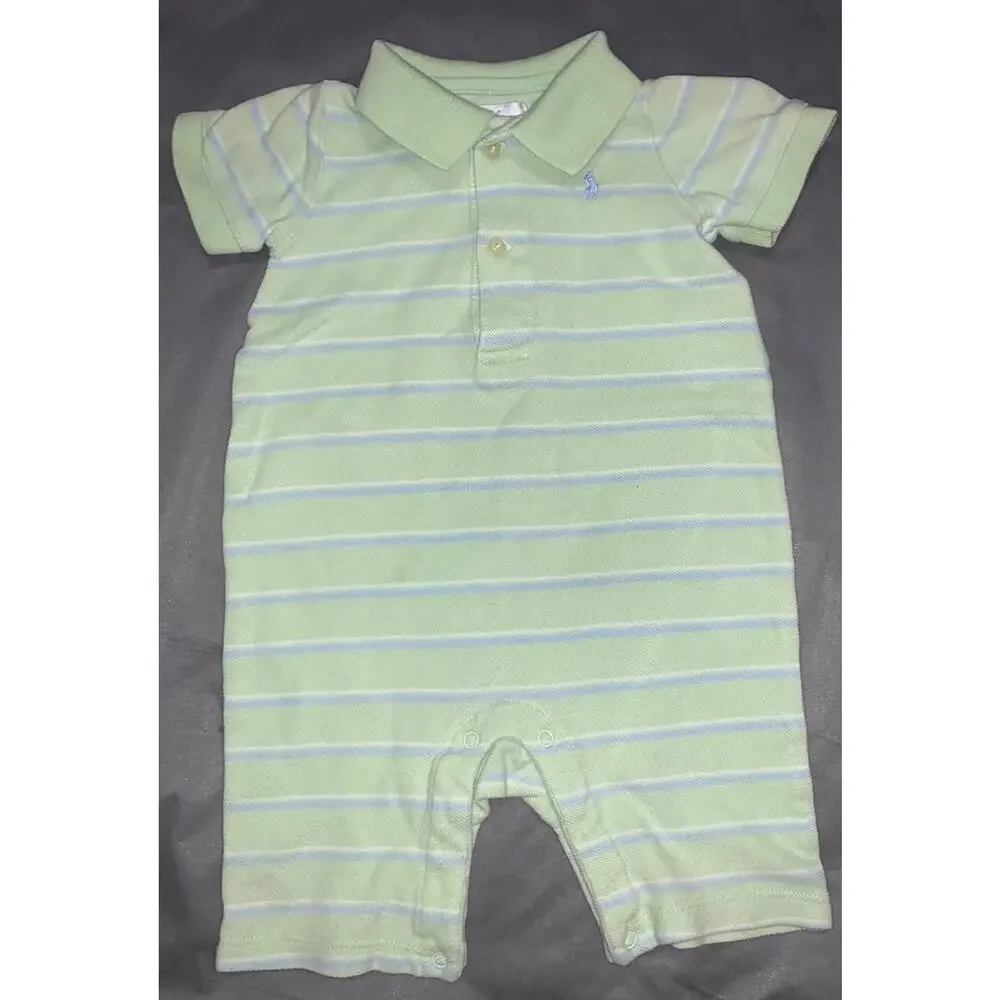 (6-9 months)Ralph Lauren Baby Rompers
